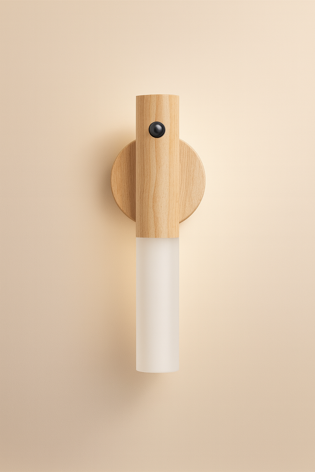 NovaVibe™ Smart Motion Sensor Night Light – Wireless Wooden Wall Lamp